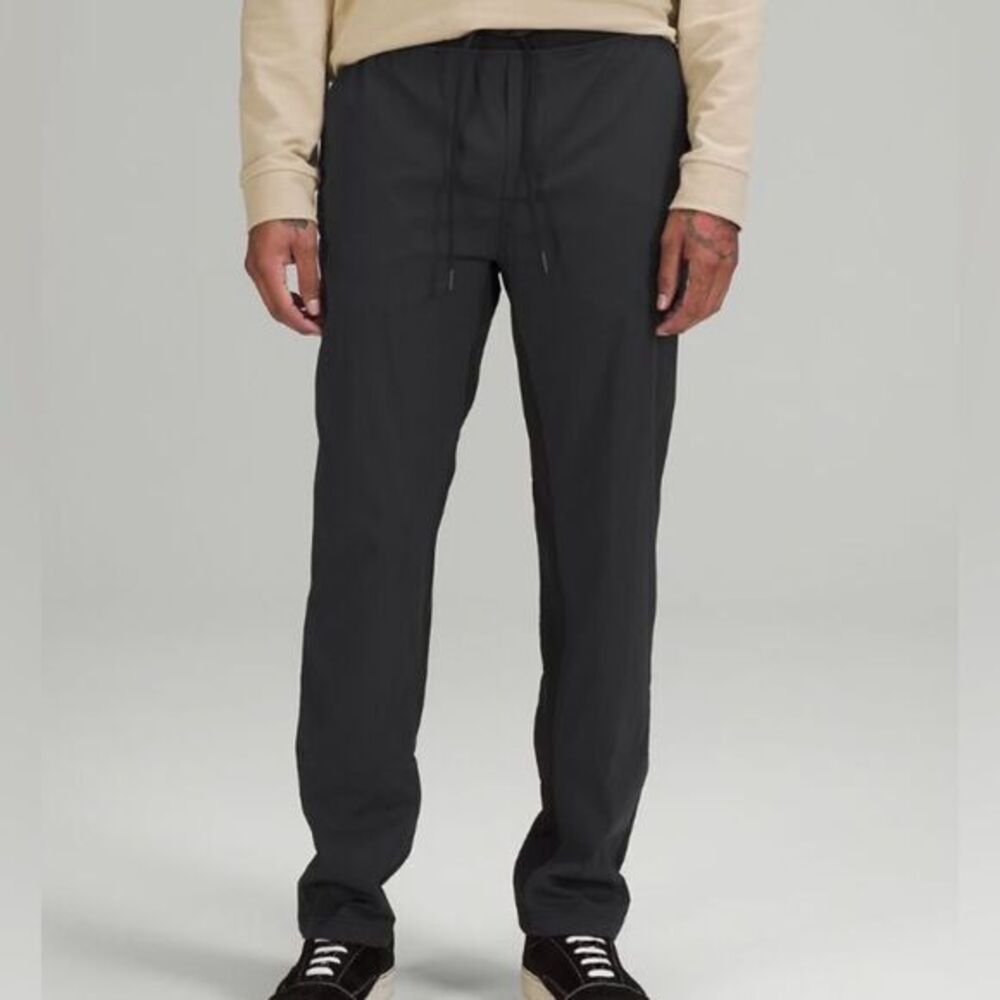 LULULEMON‎ Men’s Great Wall Pants 32” Gray Black Size Large